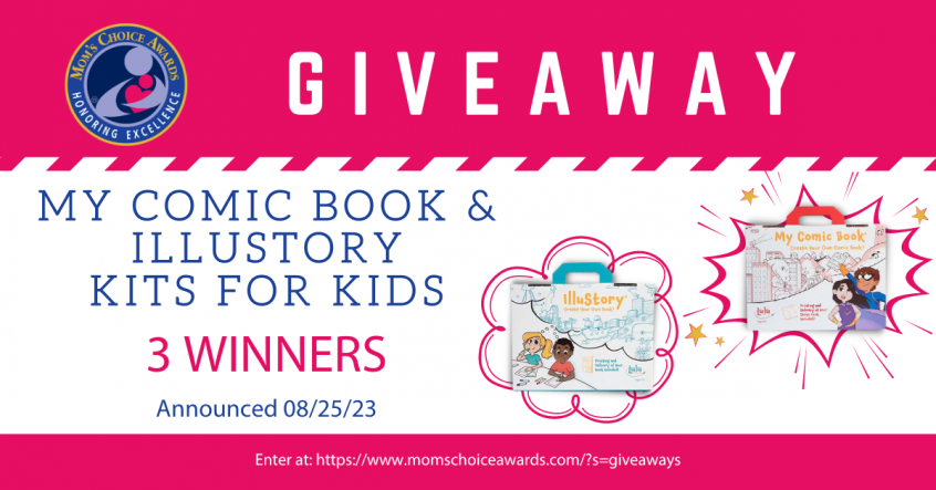 Giveaway: My Comic Book & IlluStory Kits for Kids - Mom's Choice